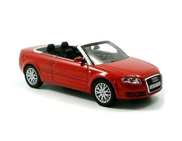 Norev 830005 AUDI A4 CABRIOLET ROUGE GRENAT 1/43 Modellino