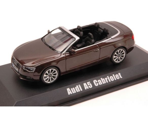 Norev NV830110 AUDI A5 CABRIO 2012 TEAKBROWN MET.1:43 Auto Stradali