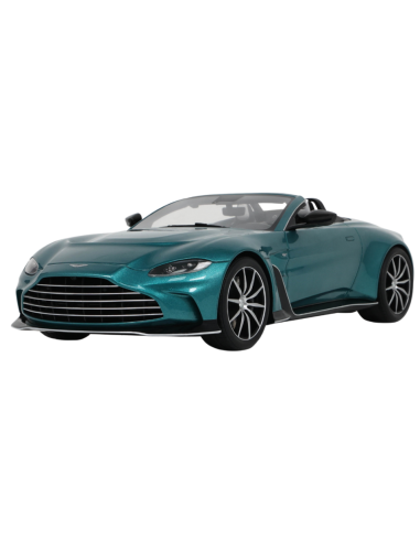 GT SPIRIT GT445 ASTON MARTIN V12 VANTAGE ROADSTER TAYOS TURQUOISE 1:18 Modellino