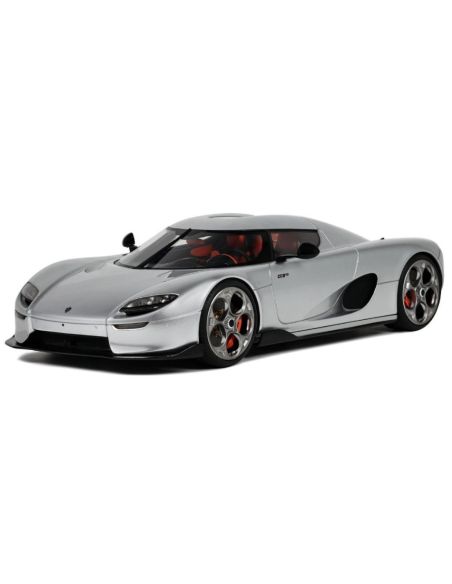 GT SPIRIT GT452 KOENIGSEGG CC850 MOON SILVER 1:18 Modellino