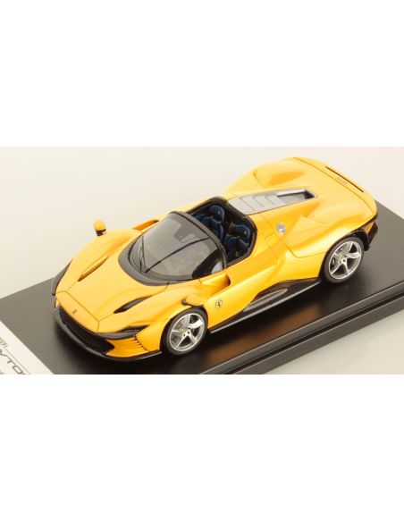 LOOKSMART LS535SPD FERRARI DAYTONA SP3 OPEN ROOF GIALLO TRISTRATO 1:43 Modellino