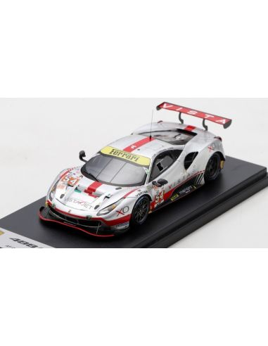 LOOKSMART LSLM164 FERRARI 488 GTE EVO N.54 LE MANS 2023 FLOHR/CASTELLACCI/RIGON 1:43 Modellino
