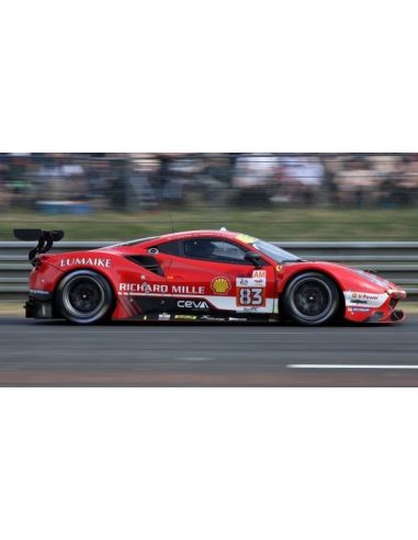 LOOKSMART LSLM168 FERRARI 488 GTE EVO N.83 LE MANS 2023 P.COMPANC/ROVERA/WADOUX 1:43 Modellino