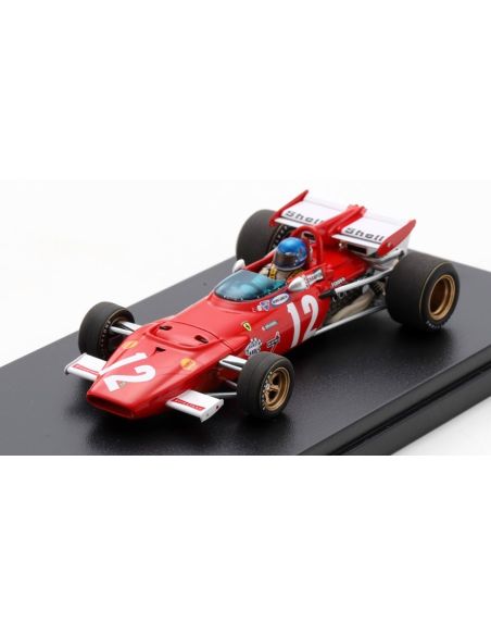 LOOKSMART LSRC100 FERRARI 312B N.12 WINNER AUSTRIAN GP 1970 JACKY ICKX 1:43 Modellino