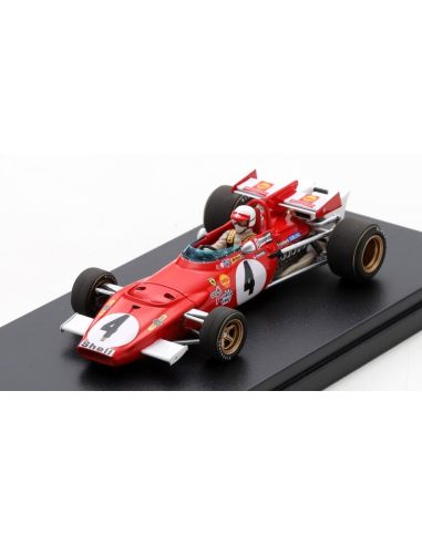 LOOKSMART LSRC101 FERRARI 312B N.4 WINNER ITALIAN GP 1970 CLAY REGAZZONI 1:43 Modellino