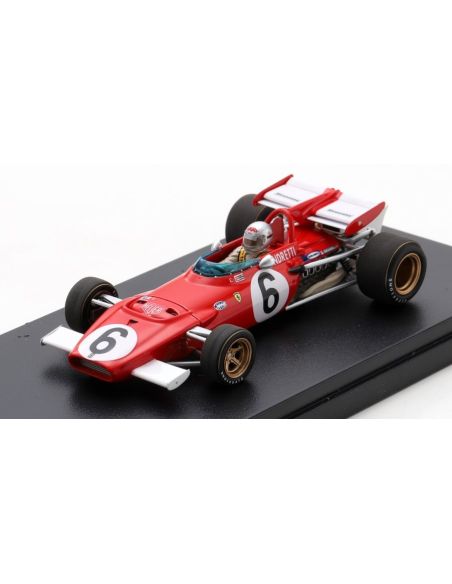 LOOKSMART LSRC102 FERRARI 312B N.6 WINNER SOUTH AFRICAN GP 1971 MARIO ANDRETTI 1:43 Modellino