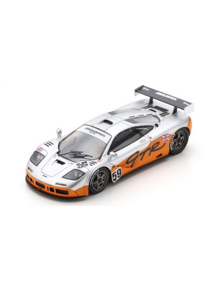 SPARK MODEL S5060 MC LAREN F1 GTR N.59 LE MANS QUALIFY 1995 Y.DALMAS-P.H.RAPHANEL 1:43 Modellino
