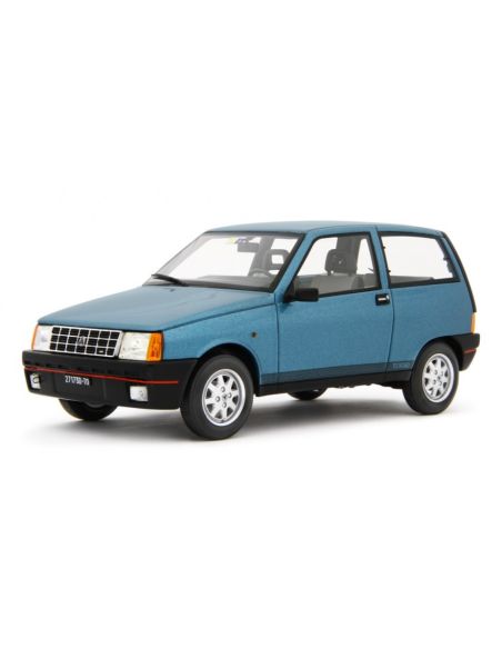 LAUDO RACING LM165E AUTOBIANCHI Y10 TURBO 1985 MET.BLUE 1:18 Modellino
