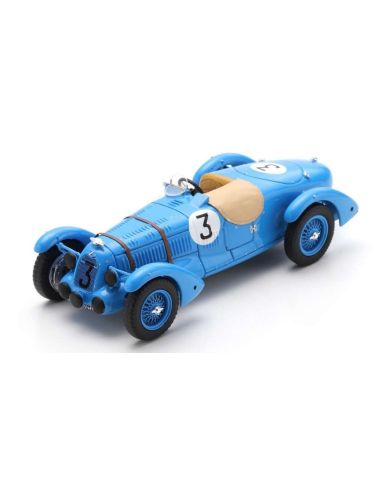 SPARK MODEL S9441 TALBOT T26 SS N.3 24 H LE MANS 1938 P.ETANCELIN-L.CHINETTI 1:43 Modellino