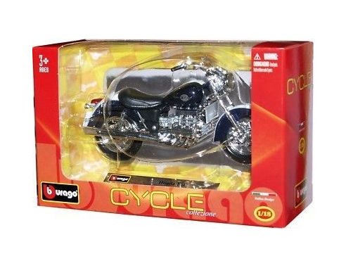 Bburago HONDAF6C HONDA F6C BLACK/WHITE 1/18 Modellino