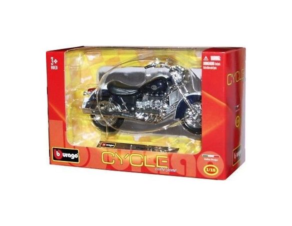 Bburago HONDAF6C HONDA F6C BLACK/WHITE 1/18 Modellino