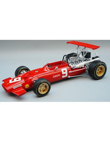 TECNOMODEL TMD18200D FERRARI 312 F1 N.8 SOUTH AFRICA GP 1969 CHRIS AMON 1:18 Modellino